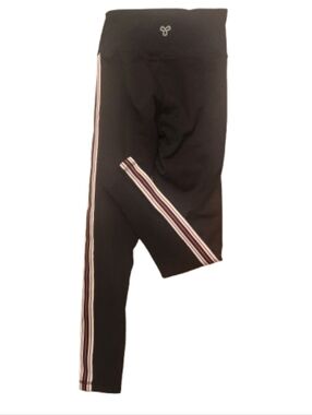 Aritzia TNA Striped Leggings | Sculpt Fit High Rise Athletic Black S